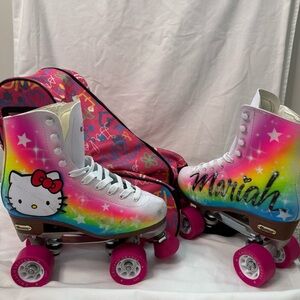 Hello Kitty Rainbow Roller Skates